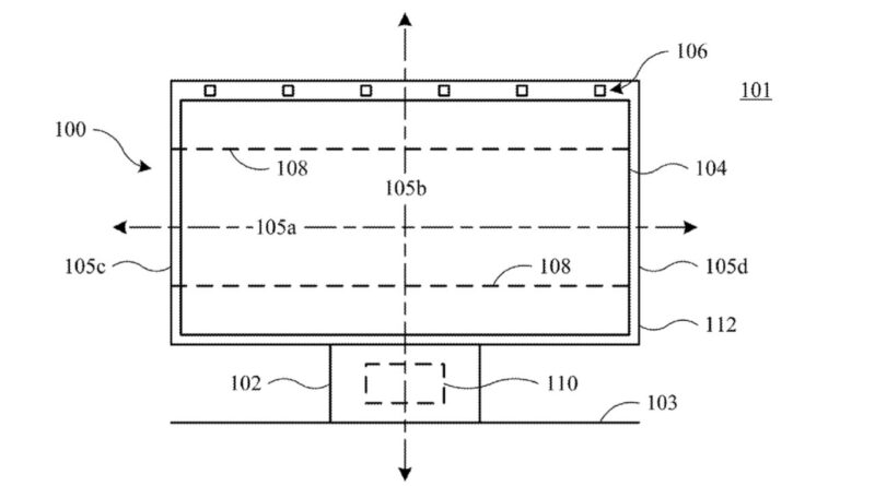 Future displays Mac could automatically bend and introduce the best point of view