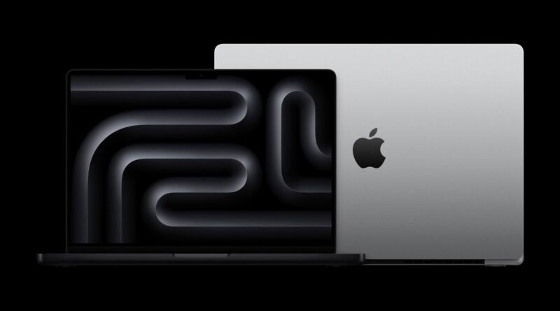 An image of M4 MacBook Pros in space black and silver, used to illustrate the latest MacBook Pro deal